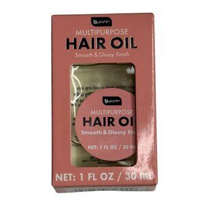 b.pure Multipurpose Hair Oil 1oz Smooth Glossy Finish No Silicones